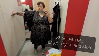 Tjmaxx shop | Target Try on (plus size) vlog