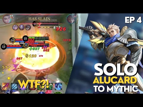 UNEXPECTED 1 V 5 SAVAGE! | ALUCARD SOLO ONLY TO MYTHIC Ep 4 | Mobile Legends @iFlekzz