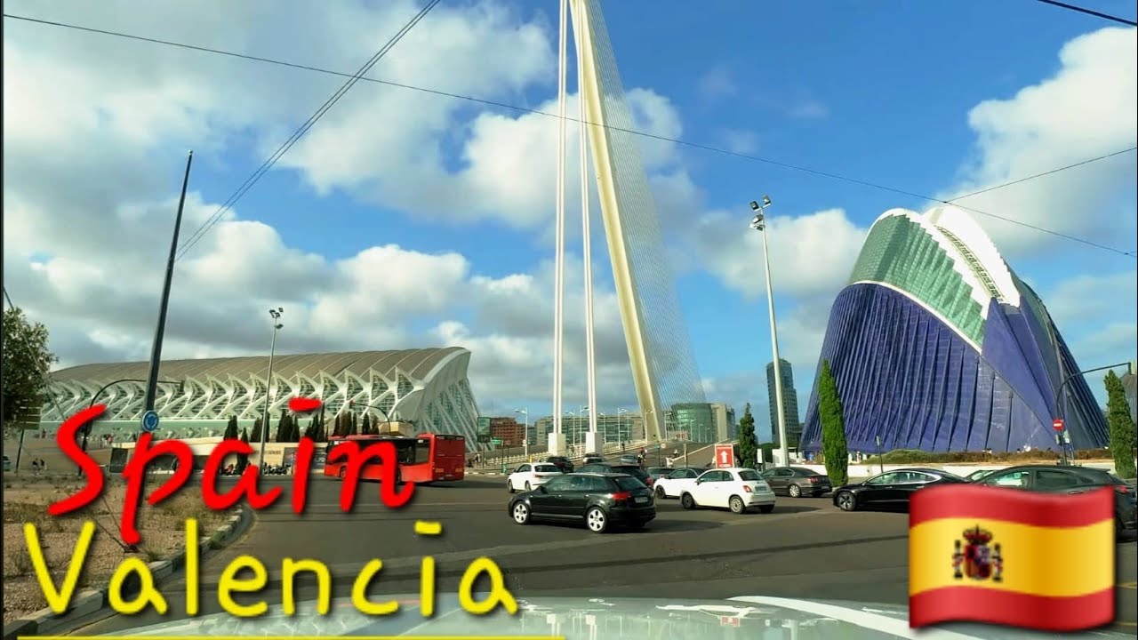 Driving in Valencia Spain