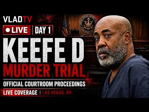 ⁣LIVE: Keefe D Murder Trial Day 1 | Official Courtroom Proceedings | Las Vegas