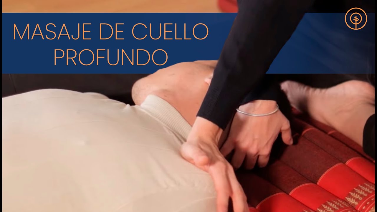 ✅ ESTIRAMIENTO para el DOLOR DE CUELLO➕Masaje  de Cuello CON NUDILLOS ➡️ MEJORA TUS MASAJES [6 MIN]