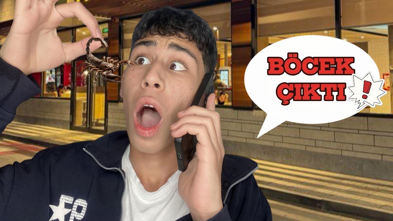 RESTORANLARI ARAYIP YEMEĞİMDEN BÖCEK ÇIKTI DEMEK!