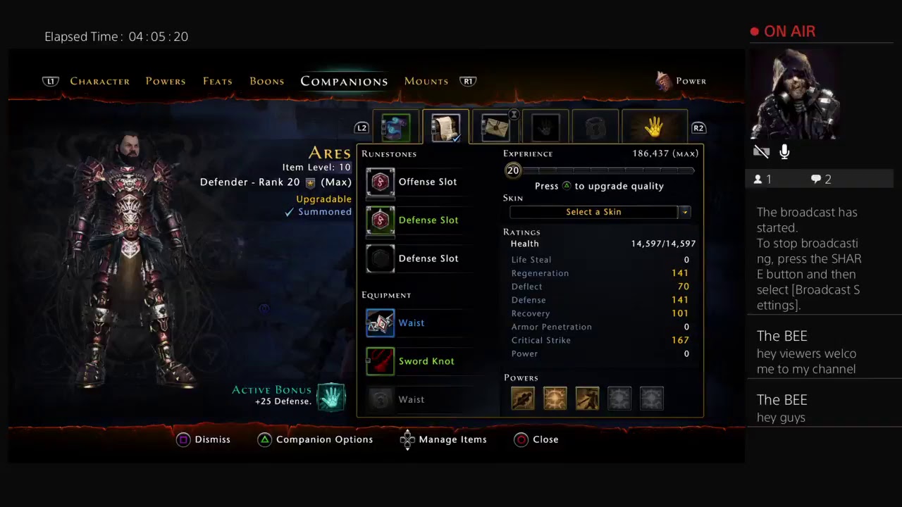 Neverwinter Gameplay TheBEEinHDD's Live PS4 Broadcast