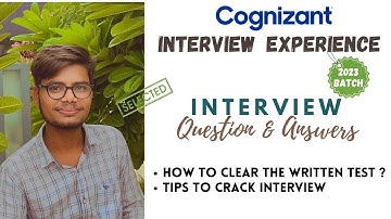 Cognizant latest interview Experience 2023 | CTS interview | TR & HR Interview questions | Genc
