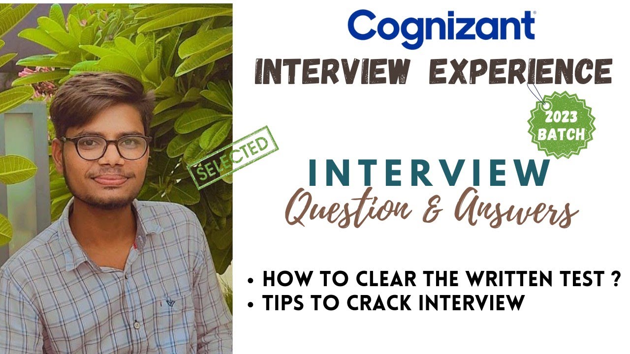 Cognizant latest interview Experience 2023 CTS interview TR & HR