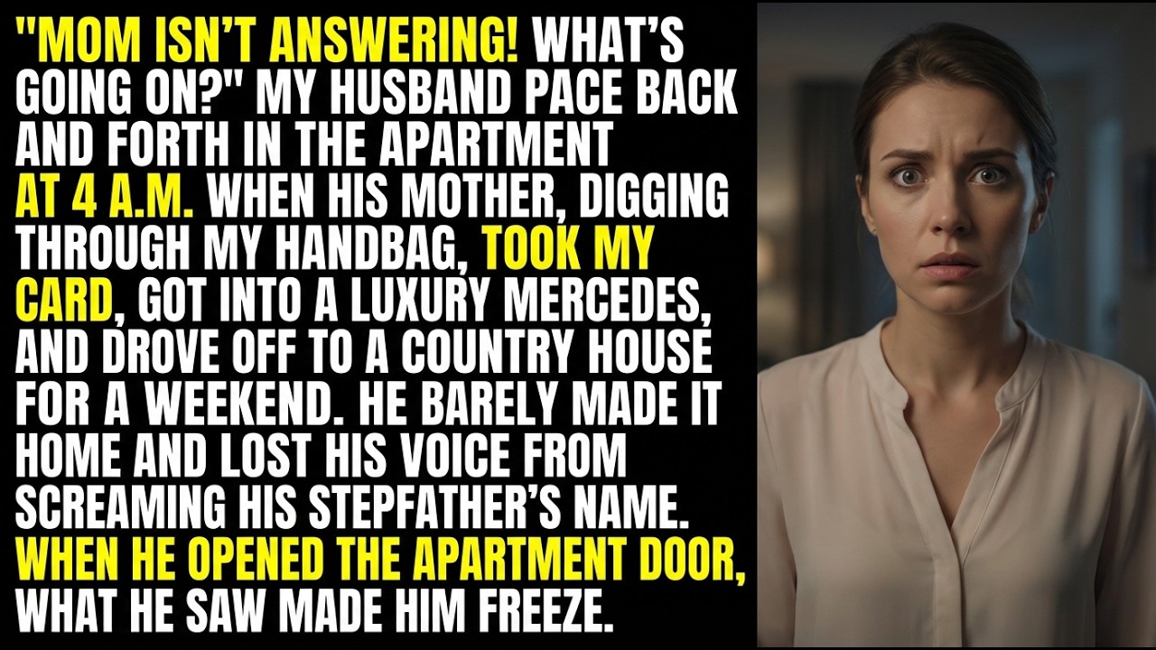 “MOM ISN’T ANSWERING! WHAT’S GOING ON?!” MY HUSBAND PANICKED WHEN SHE TOOK MY CARD TO BUY A FUR COAT