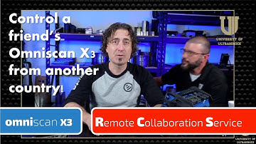 Omniscan X3 Remote Collaboration Service (RCS)