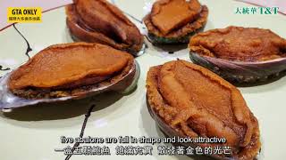 T&T Recommended Items - TC Frozen Cooked Marinated Abalone with Shell 大統華產品推薦 - 頂廚日式即食鮑魚 (GTA only)