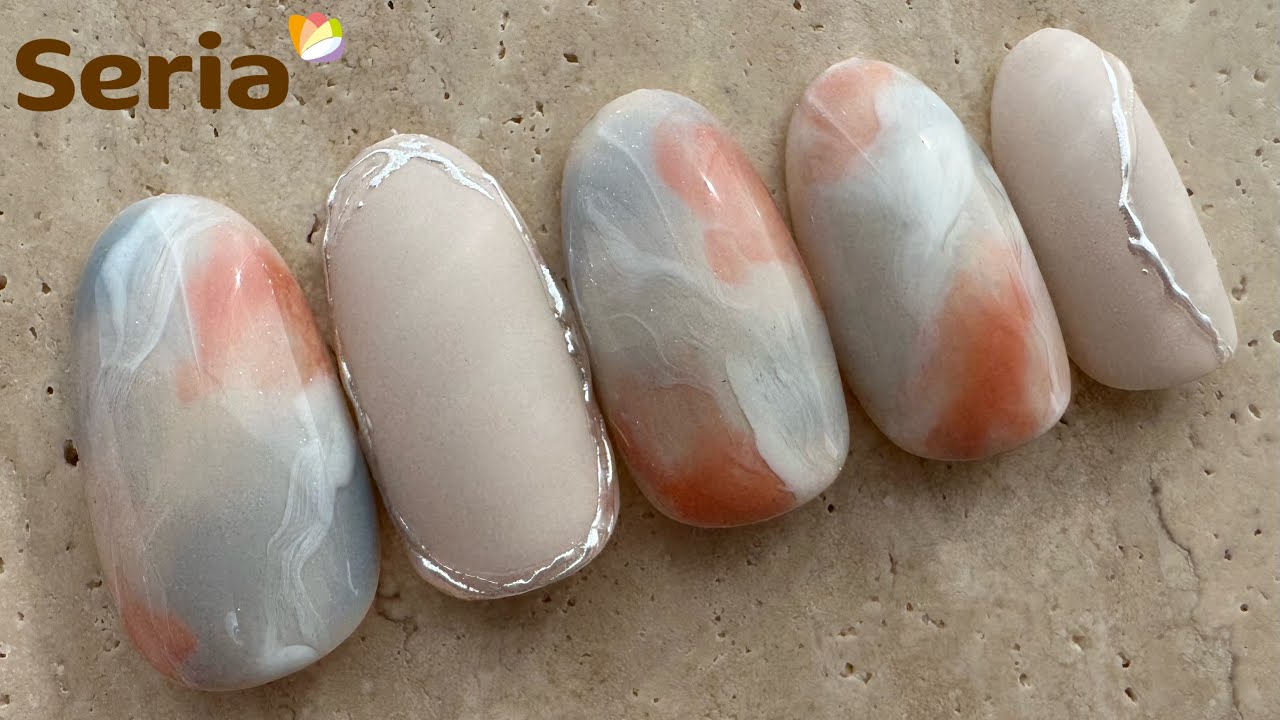 ショート爪さんにおすすめ！フラットな奥行きニュアンスネイル