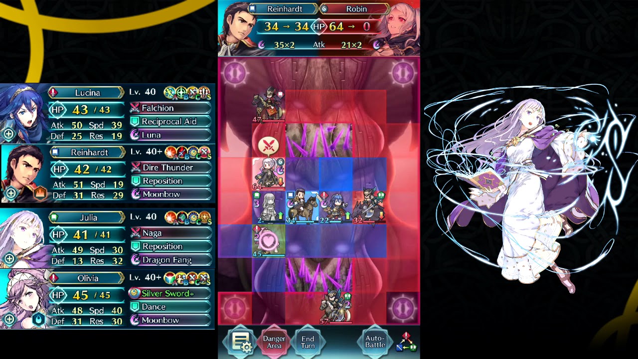 Fire Emblem Heroes - Robin: Fell Vessel (Infernal) Guide