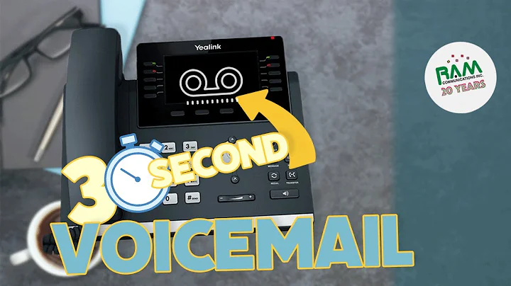 Setting Up and Using Voicemail on Your Yealink Phone - 30 Second Crash Course!