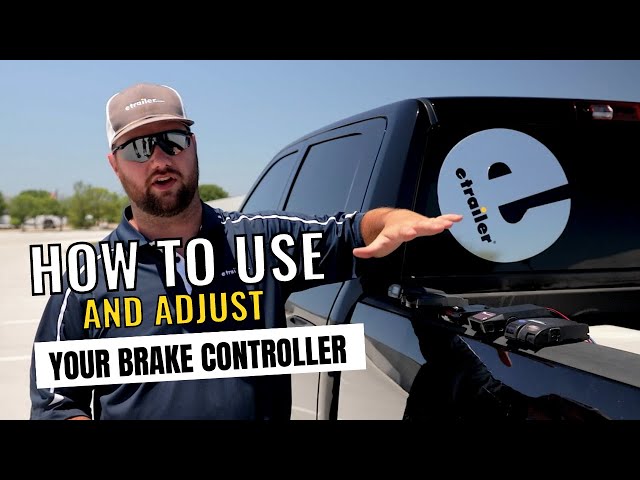 How Does An Electric Brake Controller Work?