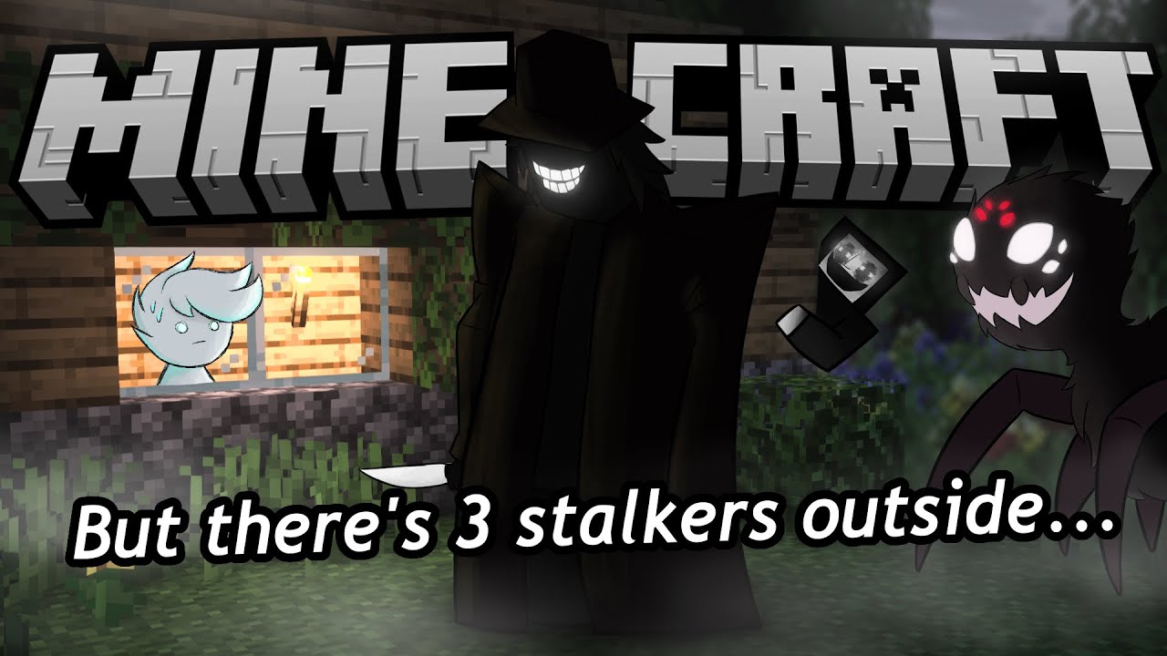 Minecraft BUT I have 3 STALKERS in my world