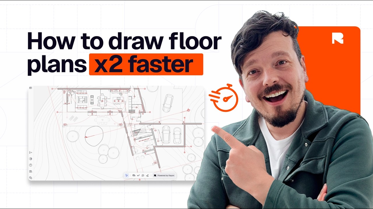 How to Create Architectural Drawings 2x Faster with Rayon - YouTube