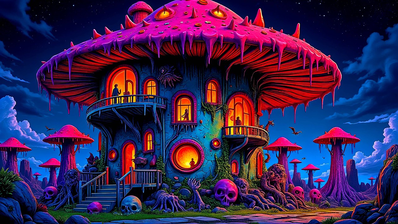 Psychedelic Cartoon That Only Exists In AI Form
