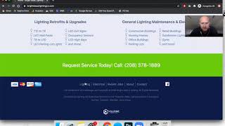 Bright Ideas Lighting Co Website Video Walkthrough
