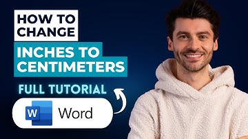 How to Change Inches to Centimeters in Microsoft Word [2025 Guide]