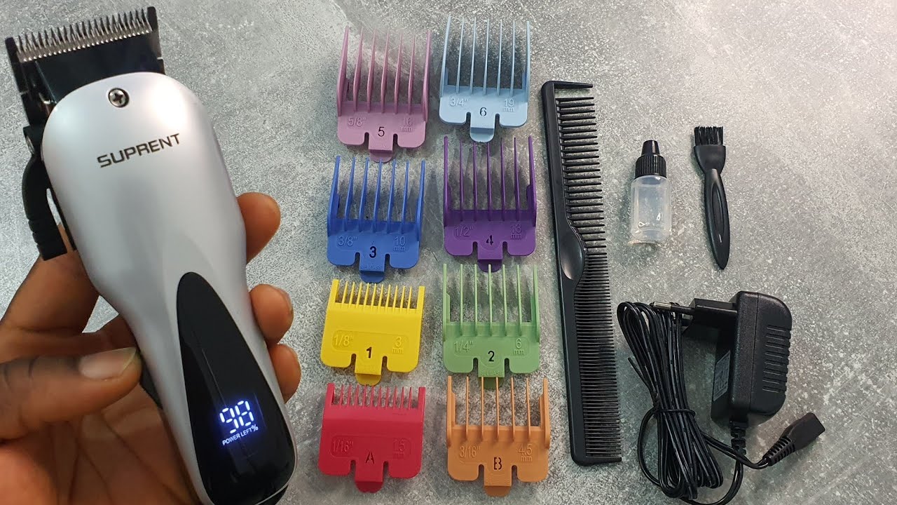 Unboxing Suprent HC 355 Hair Clipper + Live Haircut Herren Friseur