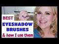 BEST BRUSHES FOR EYESHADOW APPLICATION ~ Mature Skin