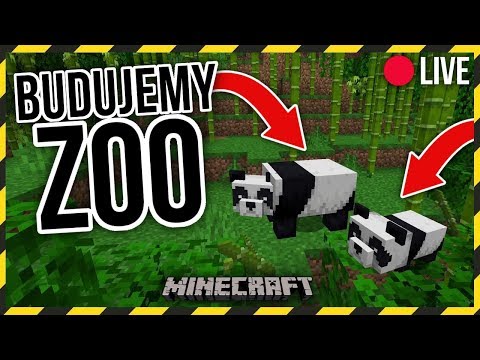 Budujemy WYBIEG DLA PAND w ZOO! *minecraft miasto* - Budujemy WYBIEG DLA PAND w ZOO! *minecraft miasto*