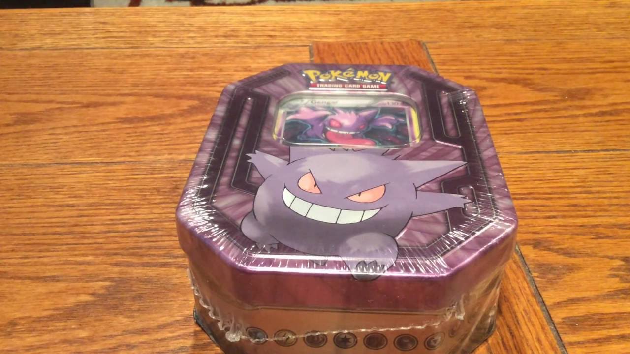 Opening a Gengar Champions Tin