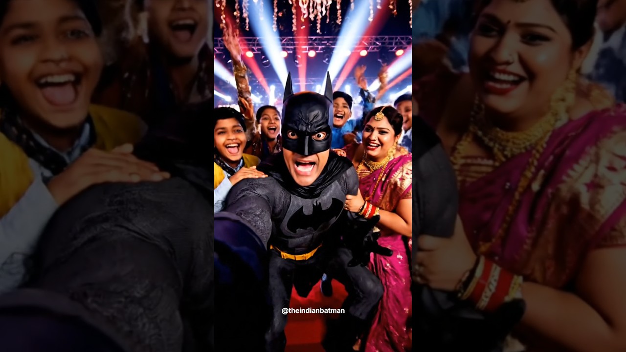 Batman crashing rich indian wedding💀