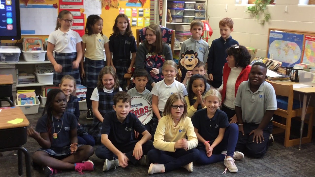 kare 11 anchors salary Notre Dame Academy 3rd graders sing