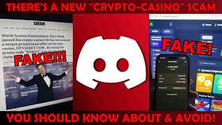 There's A New Crypto-Casino SCAM Circulating In Discord Private Messages & Group Chats.. BE SAFE!