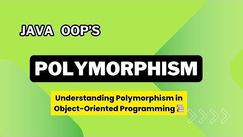 Polymorphism | Malayalam | Oop Concepts : Java Programming Malayalam Tutorial