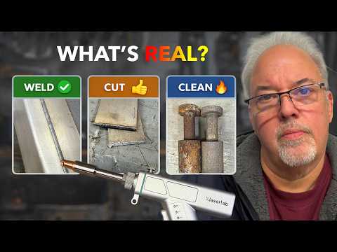 I Finally Tried a Laser Welder… Here’s the Truth -Xlaserlab X1 Pro Laserwelder