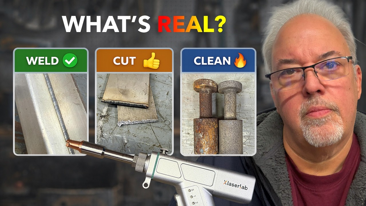 I Finally Tried a Laser Welder… Here’s the Truth -Xlaserlab X1 Pro Laserwelder