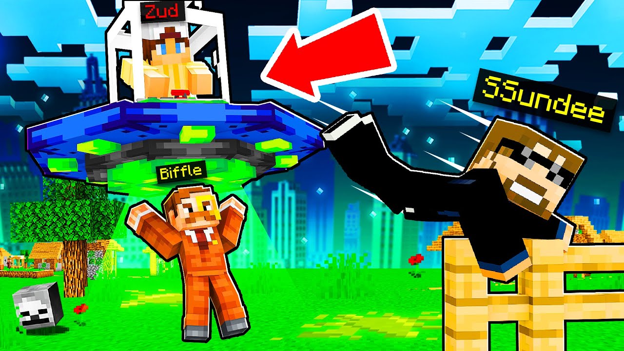 Abducting My Friends in Minecraft...