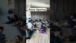 Yoga teaching: Pelvic Opening with weight #yoga #ttc #weight #weightlifting #therapy # #yogaskills