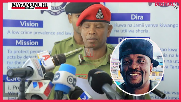 POLISI YAFAFANUA UTATA WA KIFO CHA MANDOJO,  MMOJA ADAKWA