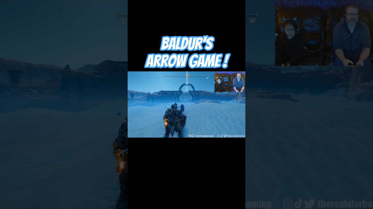 Baldur's Arrow Game! - God of War Ragnarok 