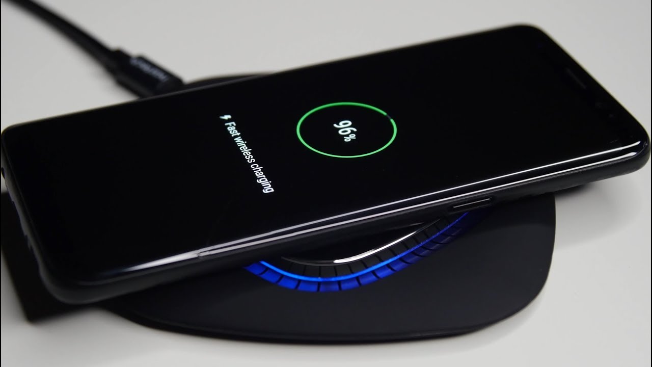 NAZTECH Power Pad Wireless Fast Charger Qi Wireless Charging YouTube
