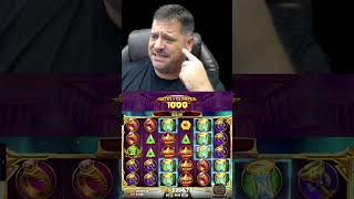 ARM DAMN YOU ON GATES OF OLYMPUS 1000! Huge Slot Win #shorts #slots #gamblingschool #slot
