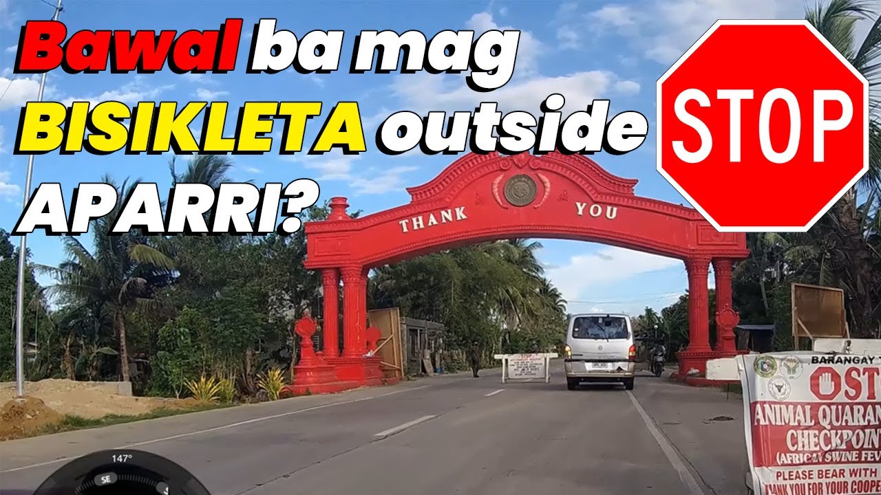 Pwede Ba Mag Bike Palabas at Papasok Ng APARRI? Testing SJ10 Pro Firmware 1.1.7 4k 24fps in 1080p