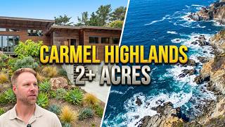 Inside 227 Lower Walden Road | Carmel Highlands Modern Tour