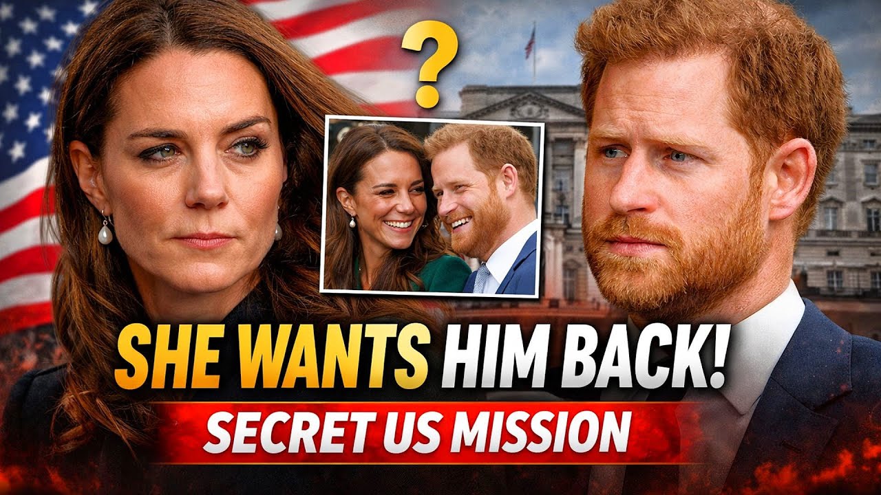 Princess Kate Wants Prince Harry Back — Inside The US Trip Plan!