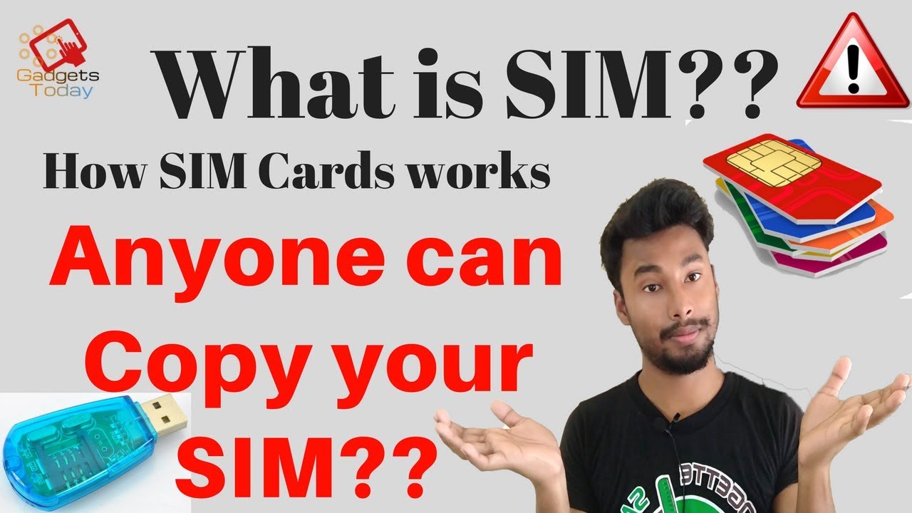 Sim Copying SIM Cards Explained || Anyone can copy your SIM? || SIM Card cloning ...