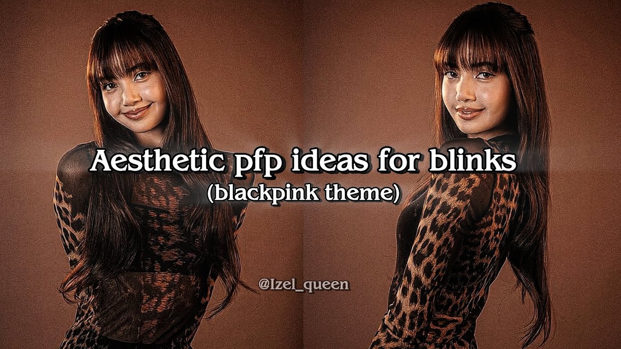 Aesthetic pfp ideas for blinks! 🖤💗(Blackpink themed)