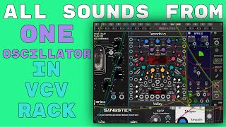 Making a whole ambient patch from one oscillator | VCV Rack Patch from scratch