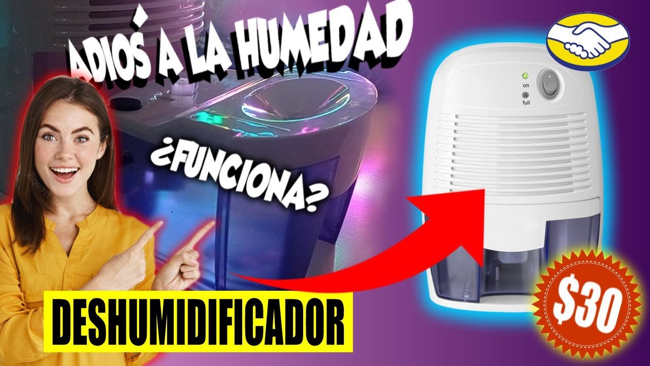 💦 Funciona el DESHUMIDIFICADOR❓ Elimina la humedad de tu casa