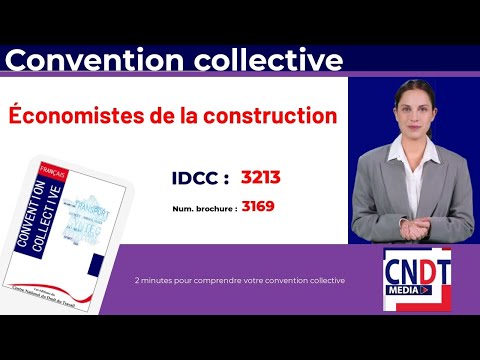 Vidéo : convention collective des collaborateurs salariés des entreprises d'économistes de la construction et des métreu