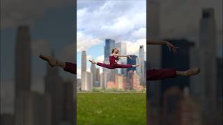 caught mid flight ✈️            #shorts #ballet #dancer #trend