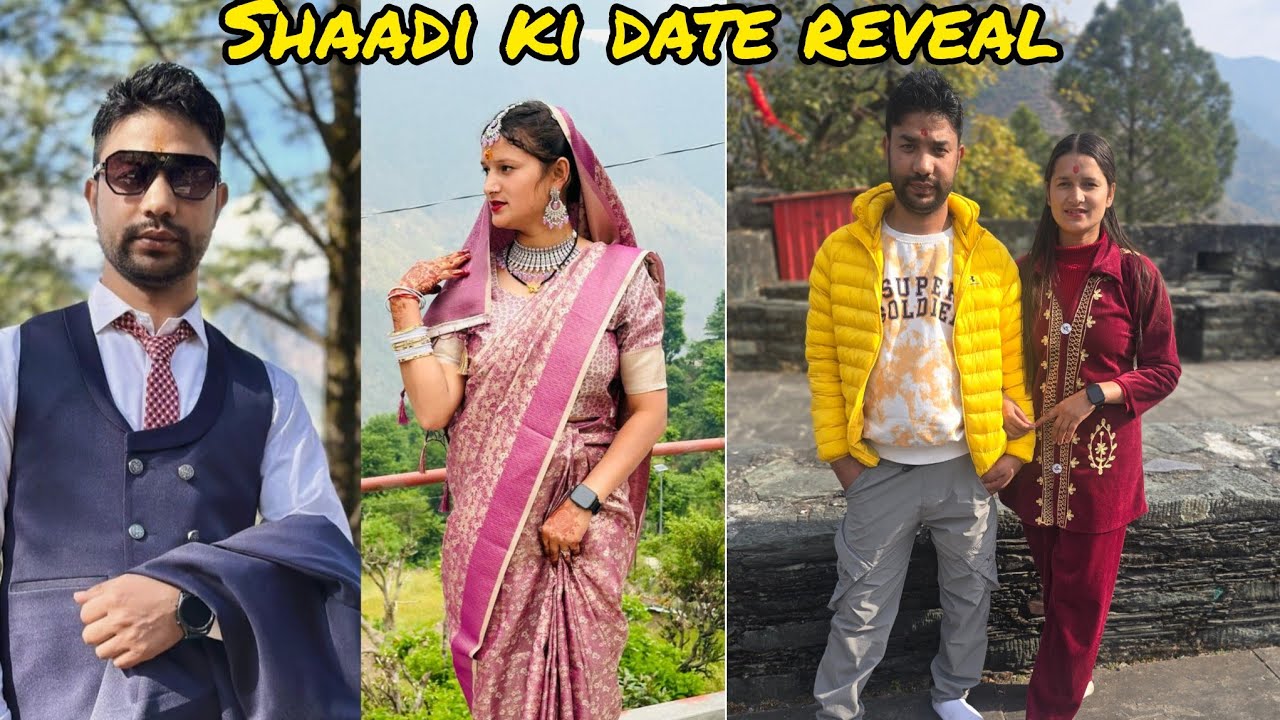 भैया ने की शादी की Date Reveal 😍|| Pahadi lifestyle vlogs || Ravina Rawat Vlogs ||