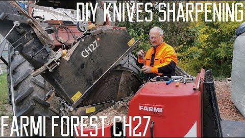 FARMI PROFI CH27 - Knives Sharpening [manual knife edge recovery - angular grinder]