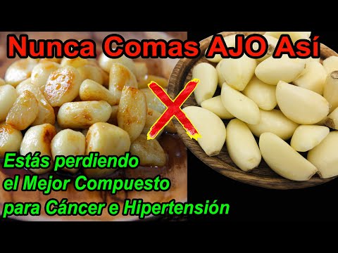 Nunca <strong>comas</strong> Ajo de estas 2 formas Si no quieres perder el Mejor Compuesto para Cáncer e Hipertensión