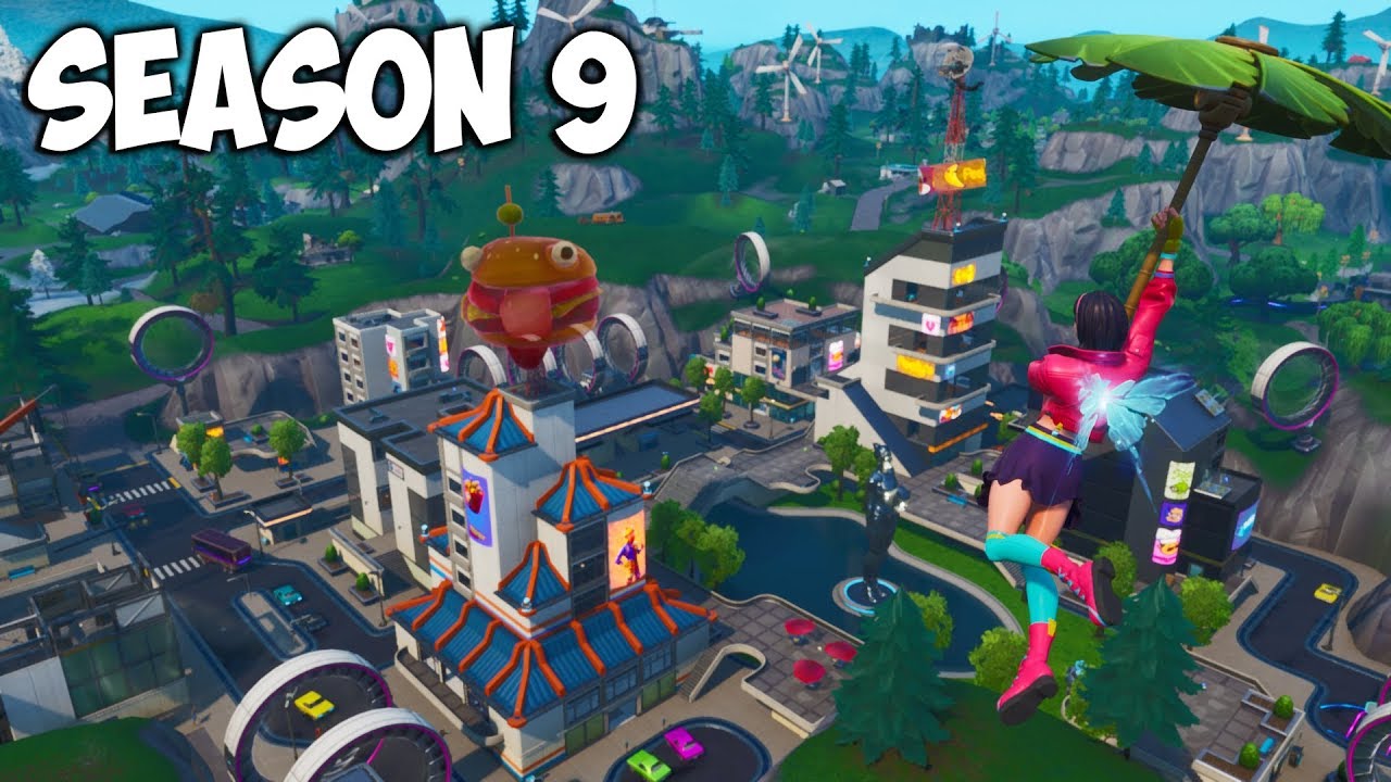 *New* Tilted Tower Season9  ( NEO TILTED ) Gameplay - Fortnite
